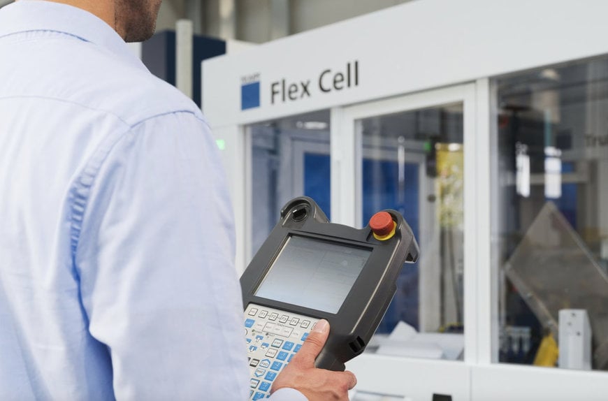TRUMPF bringt die schnellste mobile Biegezelle der Welt auf den Markt